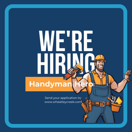 We're Hiring Handyman Hero in Grand County, Colorado