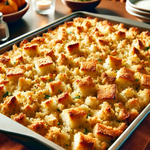 Sheet Pan Stuffing: The Perfect Holiday Side Dish