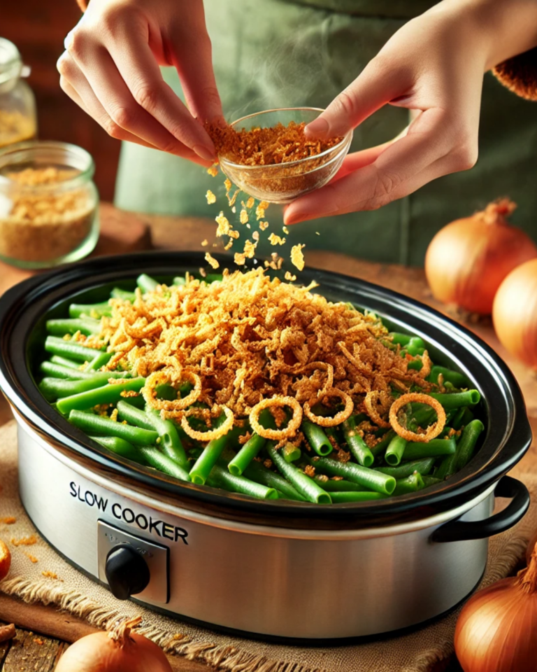 Slow Cooker Green Bean Casserole: A Holiday Classic Made Easy
