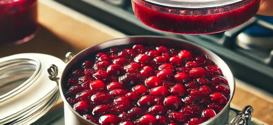 Cranberry Sauce in 15 Minutes: A Quick and Festive Recipe