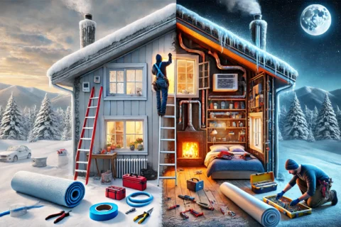 Can You Winterize a House Yourself? A DIY Guide with Pros & Cons