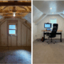 Converting an Attic Into A Functional Office
