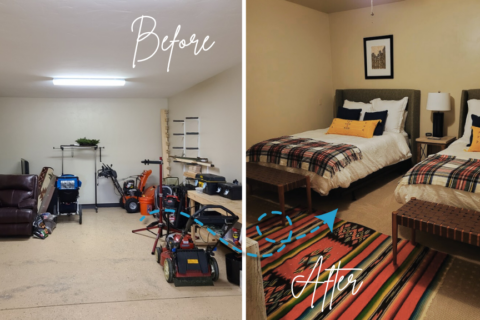 Remodeling Project: Transforming a Garage into a Cozy Bedroom