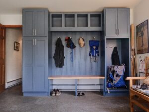 Custom Mudroom Cabinets Fraser Remodel