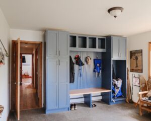 Custom Mudroom Cabinets Fraser Remodel