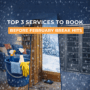 Top 3 Services to Book Before February Break Hits