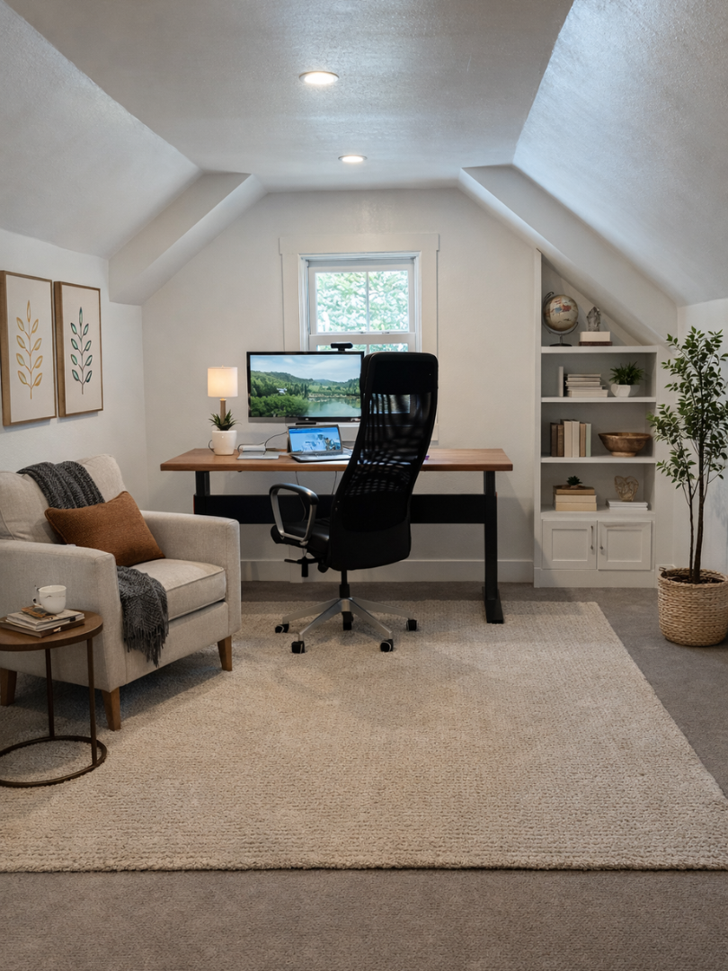 Before & After - Fraser Attic Remodel