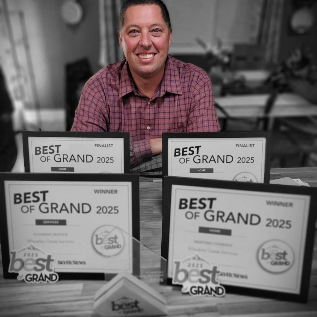 Wheatley Creek Services owner with 2025 Best of Grand awards
